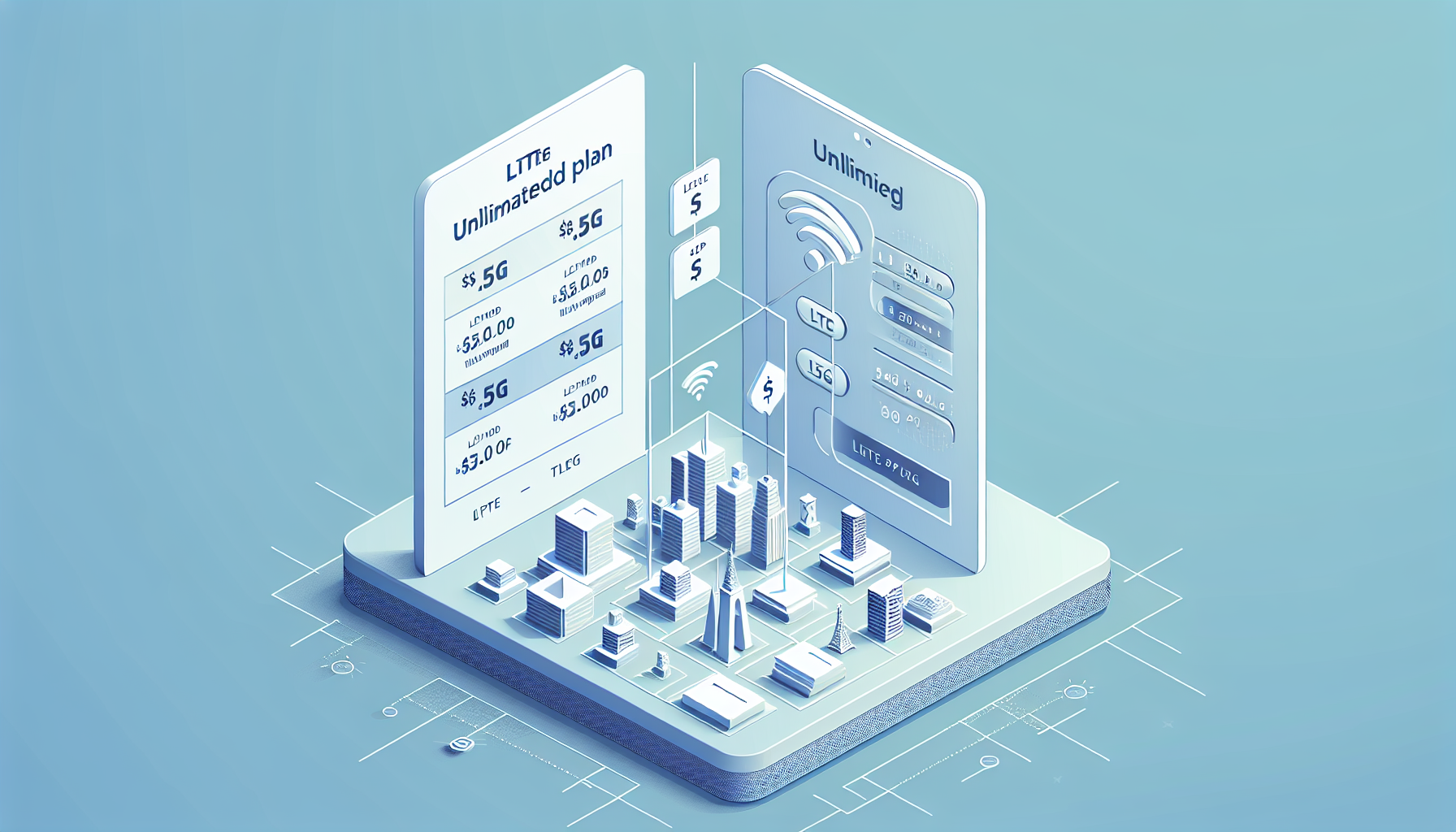 단순화된 통신요금 화면