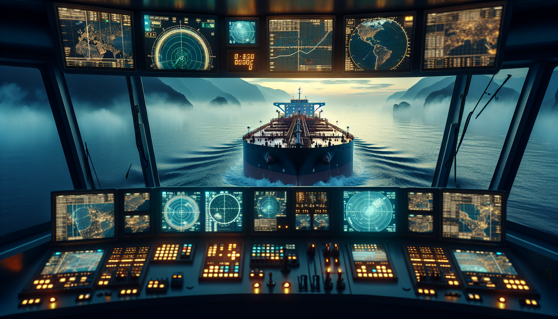 호르무즈 통항하는 유조선