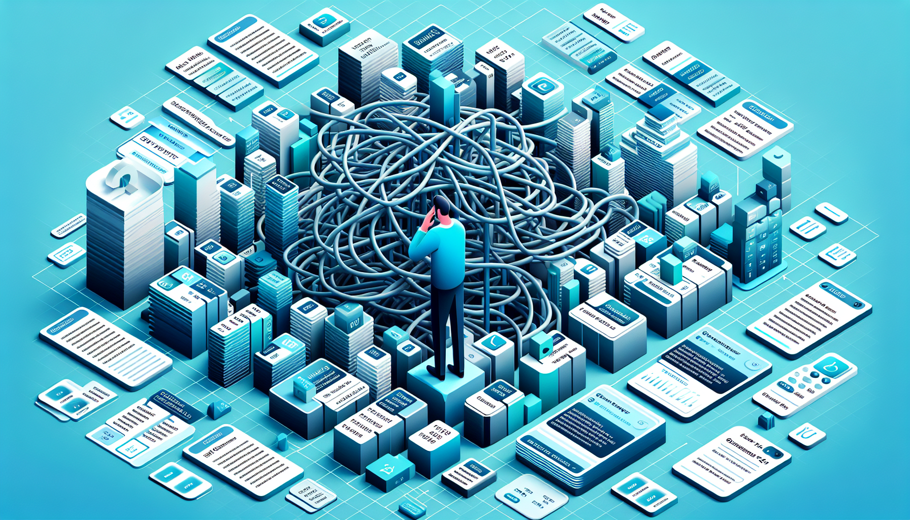 복잡한 통신요금제 미로